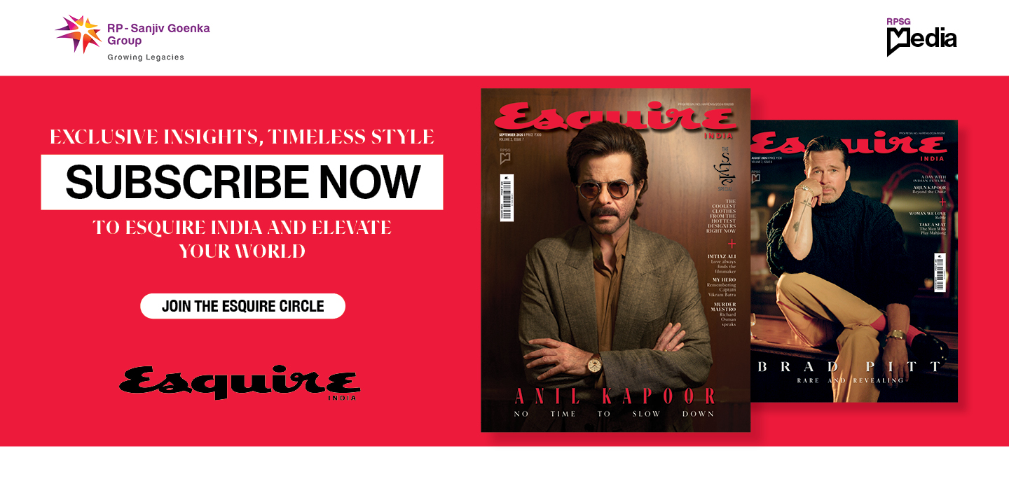 Esquire India Banner